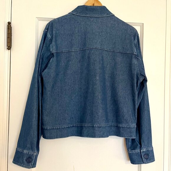 Uniqlo Relaxed Cotton Denim Jacket | Size XS - Picture 6 of 10
